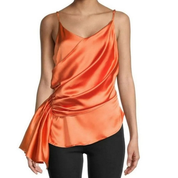 NWT Cliche SATIN BEAUTIFUL TOP - Picture 2 of 4